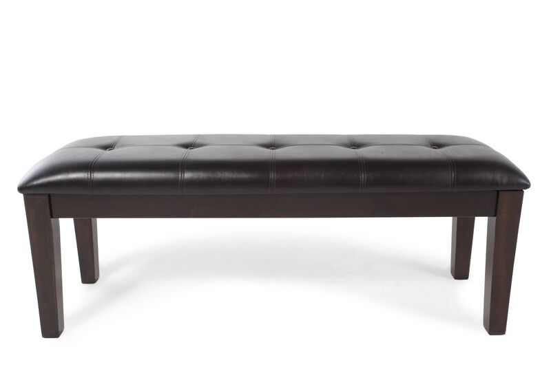 Haddigan Large Upholstered Dining Room Bench